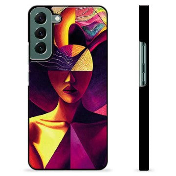 Samsung Galaxy S22+ 5G Beskyttende Cover - Kubistisk Portræt