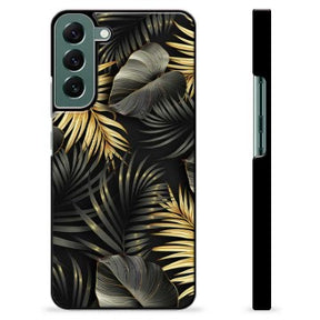 Samsung Galaxy S22+ 5G Beskyttende Cover - Gyldne Blade