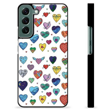 Samsung Galaxy S22+ 5G Beskyttende Cover - Hjerter