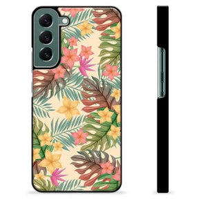 Samsung Galaxy S22+ 5G Beskyttende Cover - Lyserøde Blomster