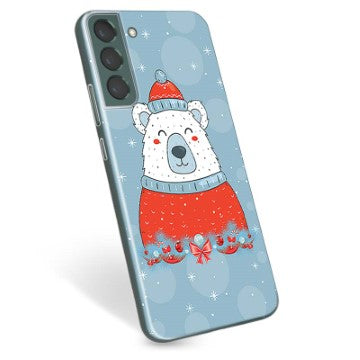 Samsung Galaxy S22+ 5G TPU Cover - Julebjørn