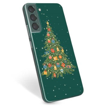 Samsung Galaxy S22+ 5G TPU Cover - Juletræ