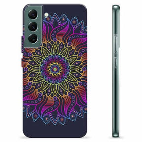 Samsung Galaxy S22+ 5G TPU Cover - Farverig Mandala