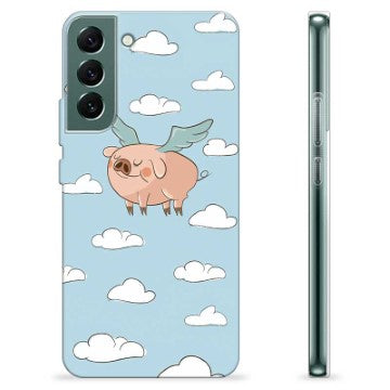 Samsung Galaxy S22+ 5G TPU Cover - Flyvende Gris
