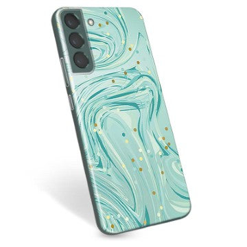 Samsung Galaxy S22+ 5G TPU Cover - Grøn Mynte