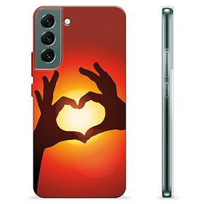 Samsung Galaxy S22+ 5G TPU Cover - Hjertesilhuet