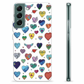Samsung Galaxy S22+ 5G TPU Cover - Hjerter