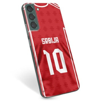 Samsung Galaxy S22+ 5G TPU Cover - Serbien