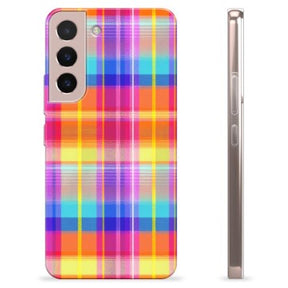 Samsung Galaxy S22 5G TPU Cover - Flannel Skjorte