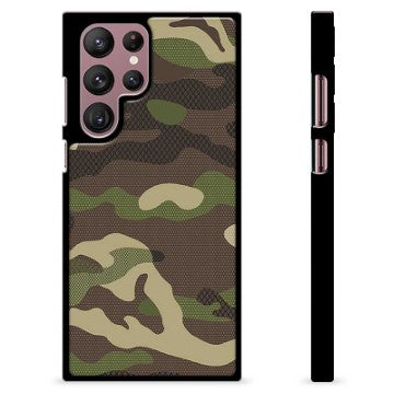 Samsung Galaxy S22 Ultra 5G Beskyttende Cover - Camo
