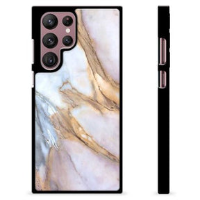 Samsung Galaxy S22 Ultra 5G Beskyttende Cover - Elegant Marmor
