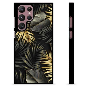 Samsung Galaxy S22 Ultra 5G Beskyttende Cover - Gyldne Blade