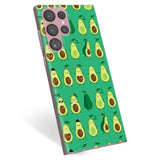 Samsung Galaxy S22 Ultra 5G TPU Cover - Avocadomønster