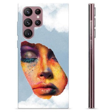 Samsung Galaxy S22 Ultra 5G TPU Cover - Ansigtsmaling