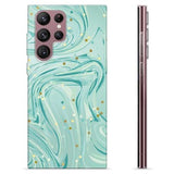 Samsung Galaxy S22 Ultra 5G TPU Cover - Grøn Mynte