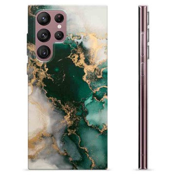 Samsung Galaxy S22 Ultra 5G TPU Cover - Jade Marmor