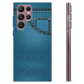 Samsung Galaxy S22 Ultra 5G TPU Cover - Jeans