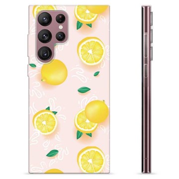 Samsung Galaxy S22 Ultra 5G TPU Cover - Citron Mønster