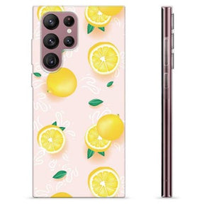 Samsung Galaxy S22 Ultra 5G TPU Cover - Citron Mønster