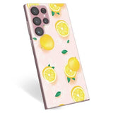 Samsung Galaxy S22 Ultra 5G TPU Cover - Citron Mønster