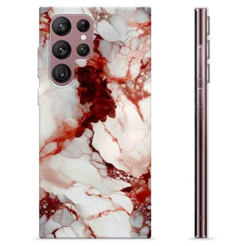 Samsung Galaxy S22 Ultra 5G TPU Cover - Rubin Marmor