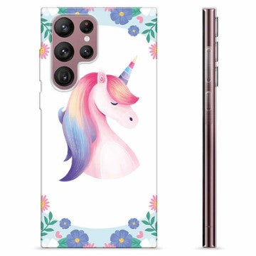 Samsung Galaxy S22 Ultra 5G TPU Cover - Enhjørning