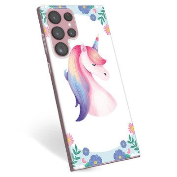 Samsung Galaxy S22 Ultra 5G TPU Cover - Enhjørning