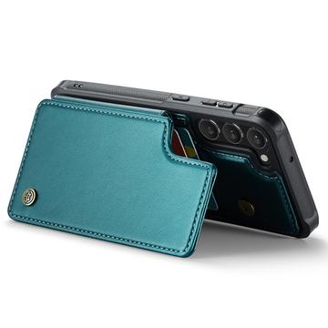 Samsung Galaxy S22+ 5G Caseme C22-etui RFID-kortpung - Grøn