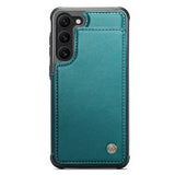 Samsung Galaxy S22+ 5G Caseme C22-etui RFID-kortpung - Grøn