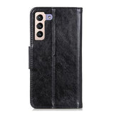 Samsung Galaxy S22+ 5G Elegant Series Pung med Stativfunktion - Sort