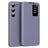Samsung Galaxy S22+ 5G Smart Clear View Flip etui med kortplads - grå-lilla