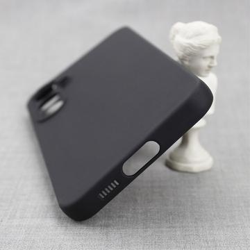 Samsung Galaxy S23 FE Anti-Fingeraftryk Mat TPU Cover - Sort