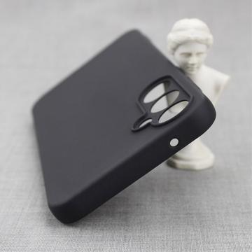 Samsung Galaxy S23 FE Anti-Fingeraftryk Mat TPU Cover - Sort