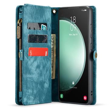 Samsung Galaxy S23 FE Caseme C30 Multifunktionel Pung - Blå