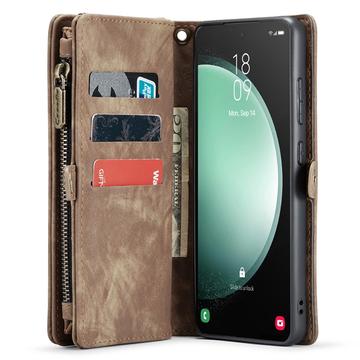 Samsung Galaxy S23 FE Caseme C30 Multifunktionel Pung - Brun