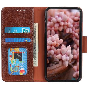 Samsung Galaxy S23 FE Elegant Series Pung med Stativfunktion - Brun
