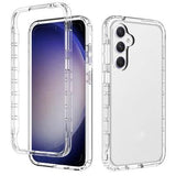 Samsung Galaxy S23 FE Gradient Series Hybrid Cover - Gennemsigtig