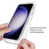 Samsung Galaxy S23 FE Gradient Series Hybrid Cover - Gennemsigtig