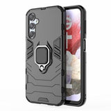 Samsung Galaxy S23 FE Hybrid Cover med Ring Holder - Sort