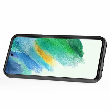 Samsung Galaxy S23 FE Hybrid Cover med Ring Holder - Sort