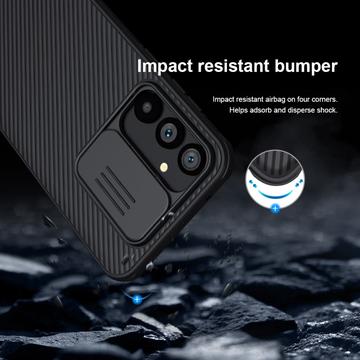 Samsung Galaxy S23 FE Nillkin CamShield Pro Hybrid Cover - Sort