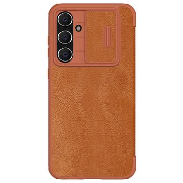 Samsung Galaxy S23 FE Nillkin Qin Pro Flip Cover - Brun