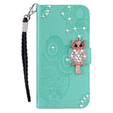 Samsung Galaxy S23 FE Ugle Rhinsten Pung - Cyan