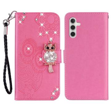 Samsung Galaxy S23 FE Ugle Rhinsten Pung - Hot Pink