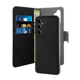 Samsung Galaxy S23 FE Puro 2-i-1 Magnetisk Pung Taske - Sort