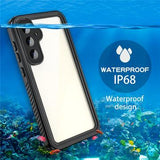 Samsung Galaxy S23 FE Redpepper FS IP68 Vandtæt Cover - Sort