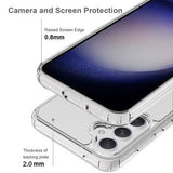 Samsung Galaxy S23 FE Ridsefast Hybrid Cover - Gennemsigtig