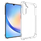 Samsung Galaxy S23 FE Stødsikkert TPU Cover - Gennemsigtig