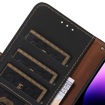 Samsung Galaxy S23 FE Læderpung med RFID - Sort