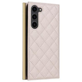 Samsung Galaxy S23 Luksus Vatteret Pung - Beige